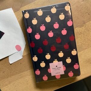 Kate Spade Multicolor Apple Pattern Notebook